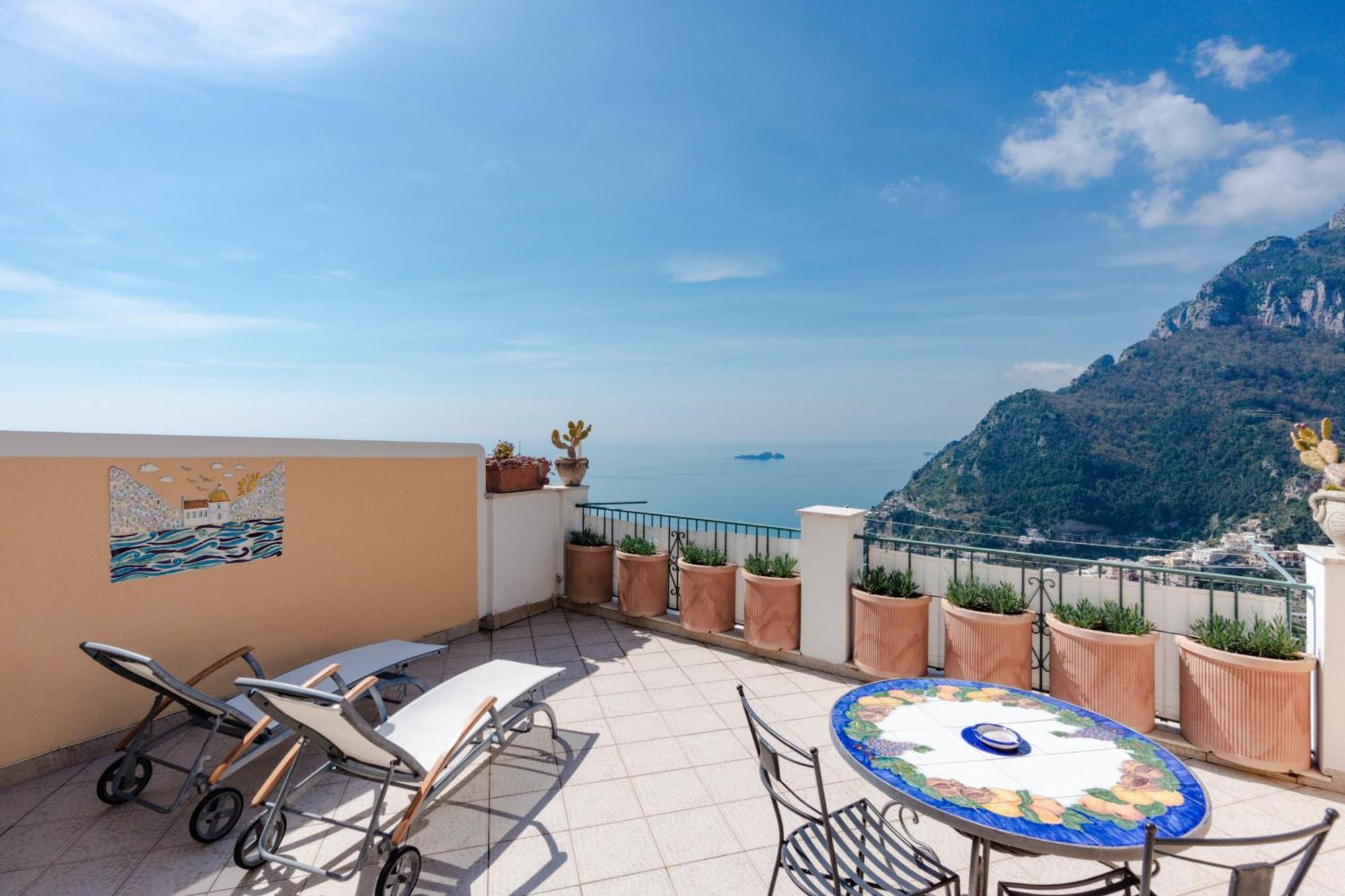 Casa Monticello Apartment Positano Bagian luar foto
